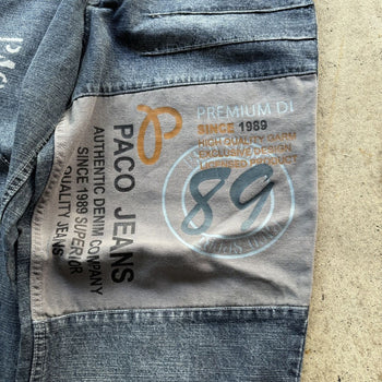 1990S/2000S Y2K PACO JEANS BAGGY DENIM SKATER JEANS