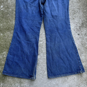 1970s LEVI'S 684 BIG BELL BOTTOM FLARE DENIM JEANS