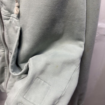 Rick Owens DRKSHDW Jason Zip Up Hoodie Marine
