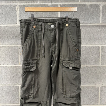 2000s True Religion Green Cargo Pants