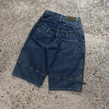 Shorts vaqueros skater holgados de pierna ancha de Sagwear de los años 90