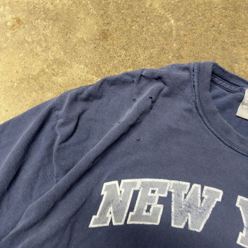 2000s New York Yankees Thrashed Faded Tee