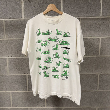 1990s Faded Thrashed Lizard Sex Shirt ERD Grunge Pornstar
