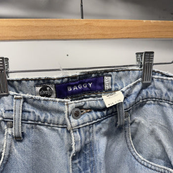 Vintage 1990s Levi’s Silvertab Faded Distressed Baggy Jeans