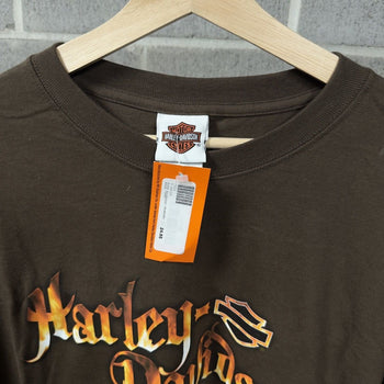 2000s Harley Davidson Flame Tee