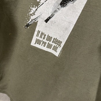 1990s A Basin Colorado Ski Faded Green Tee