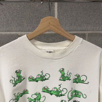 1990s Faded Thrashed Lizard Sex Shirt ERD Grunge Pornstar