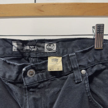Vintage 1990s Levi's Silvertab Black Baggy Jeans