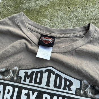 HARLEY DAVIDSON PLAYA DEL CARMEN MEXICO SKULLS LONGSLEEVE