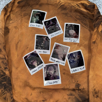 Sudadera con capucha y película Polaroid conmemorativa Doublet Bleached