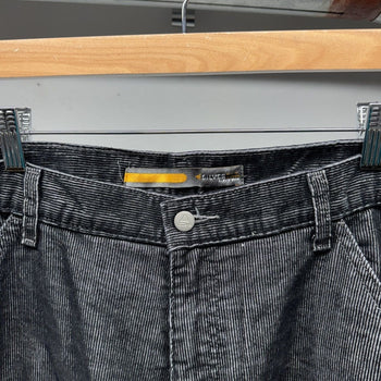 1990s Levi's Silvertab Black 3M Baggy Corduroy Pants