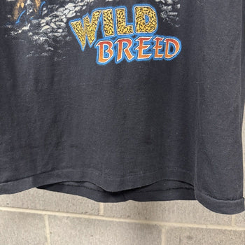 1990s American Thunder Biker Girl Tank Tee