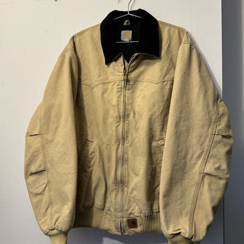 2000s CARHARTT SANTE FE CREAM TAN JACKET