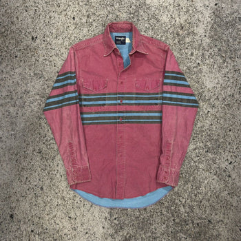 1980s Wrangler Brushpopper Western Shirt