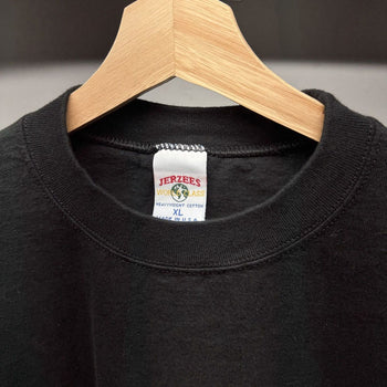 1990s Faded Black Heavyweight Blank Tee