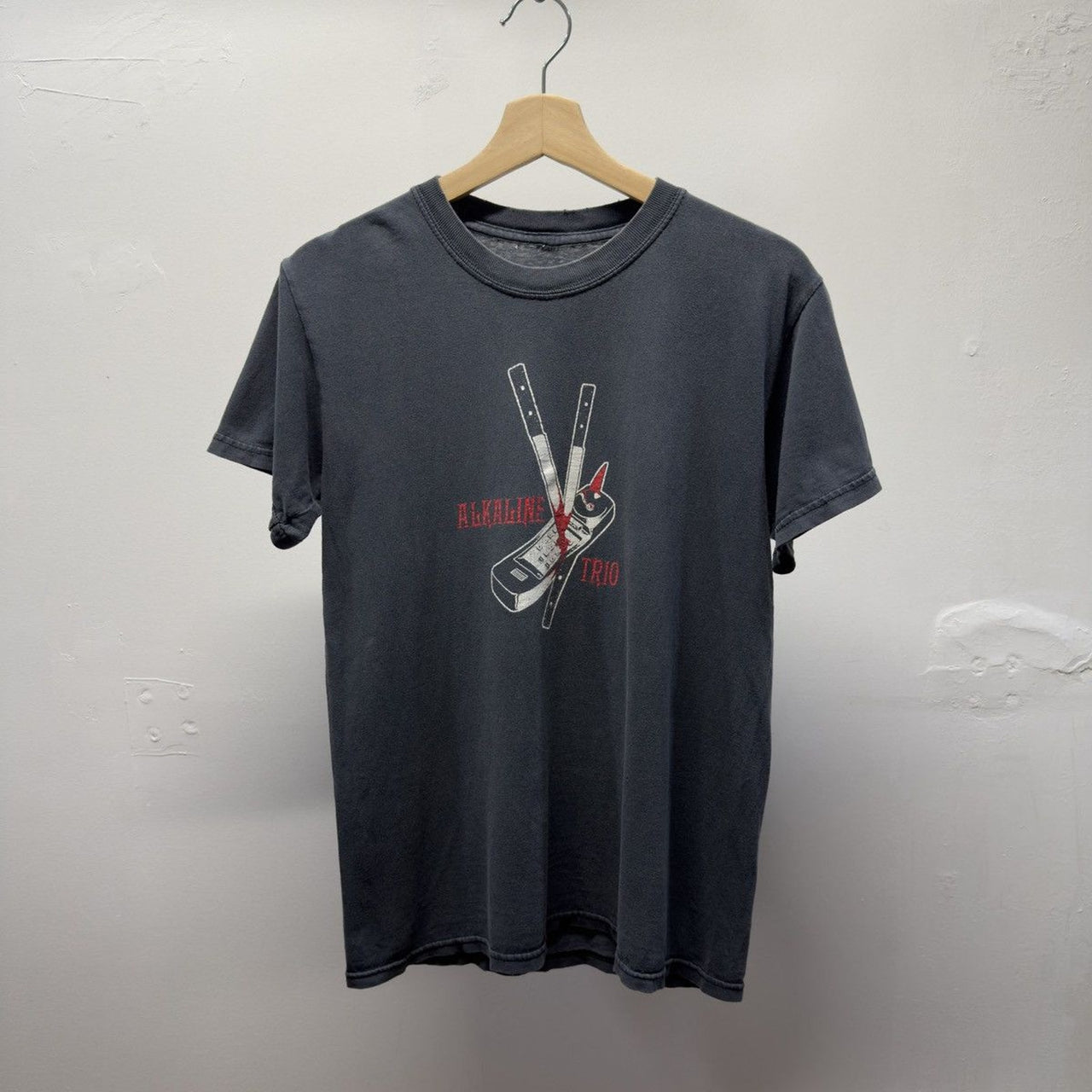 Vintage 2000s Alkaline Trio Faded Distressed Band Tee