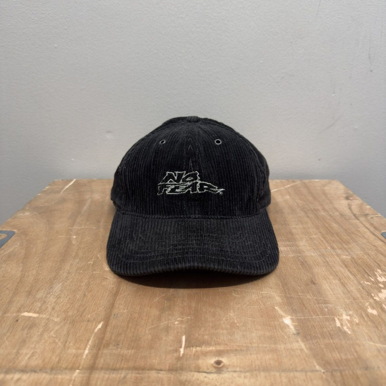 Vintage 1990s Faded No Fear Corduroy Hat Made in USA