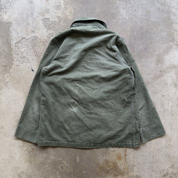 1960s HBT HERRINGBONE TWILL FIELD FATIGUE SHIRT