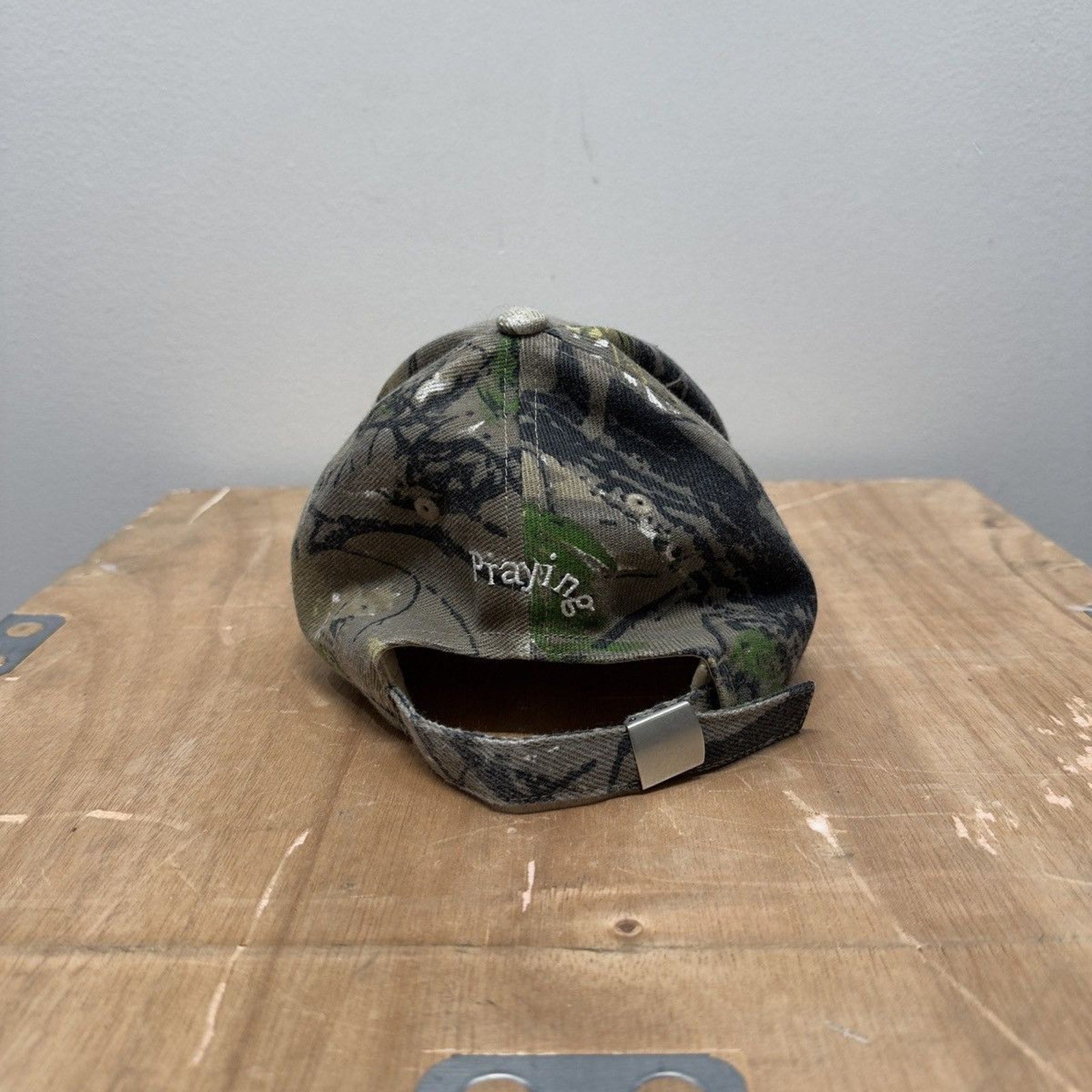 Praying God's Favorite Tree Camo Hat