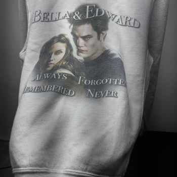 Praying Bella & Edward Sweatshirt Faded