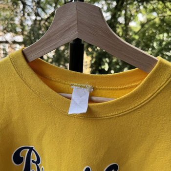 1990s Brooklyn New York Yellow Sweatshirt