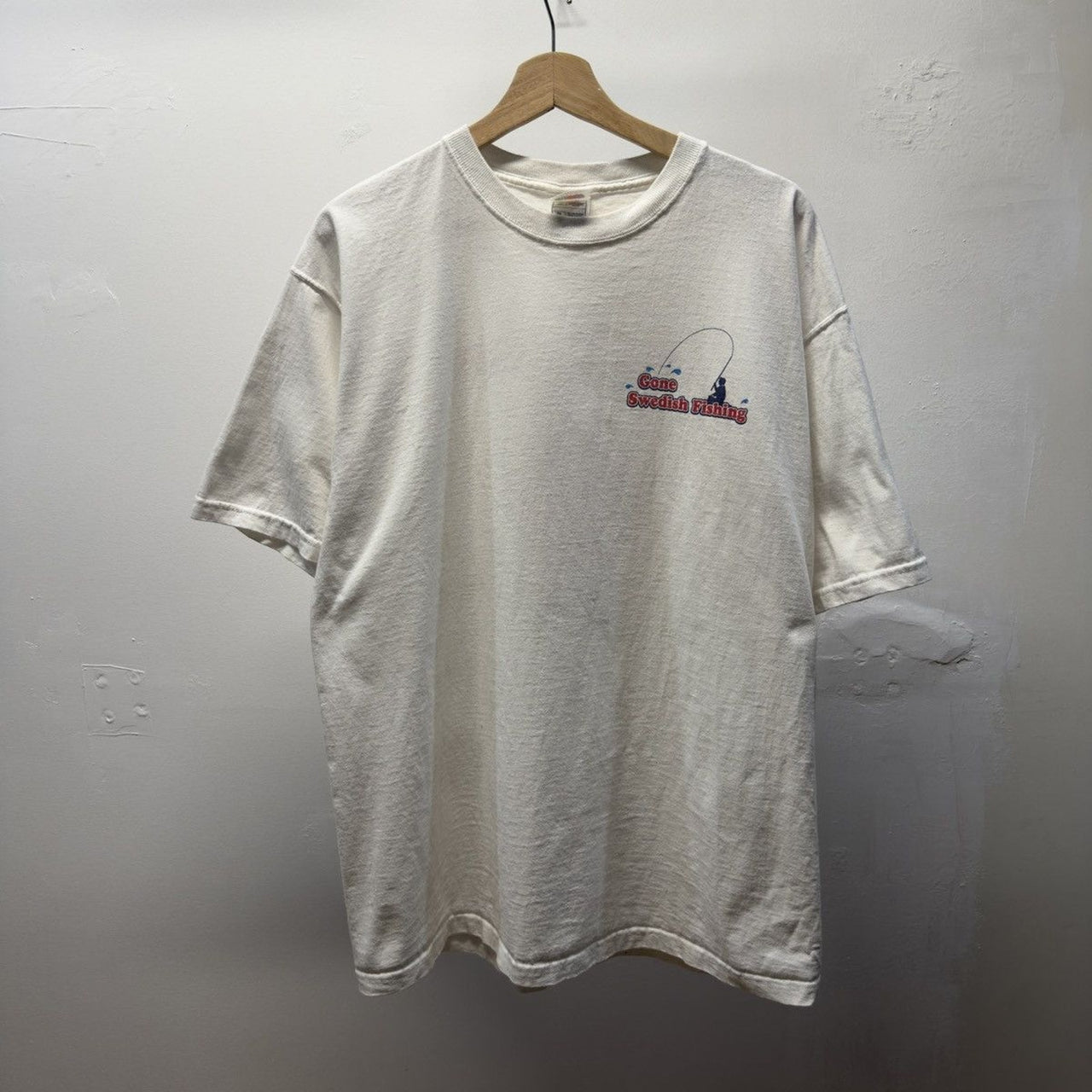 Vintage 2000s Swedish Fish Candy Fishing Tee