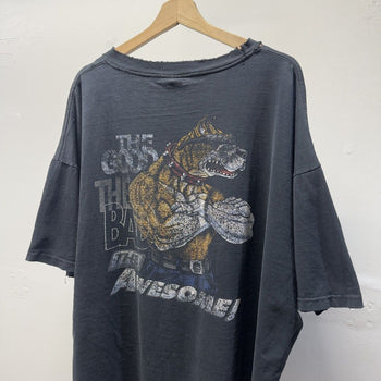 1990s Thrashed Faded Distressed Dawg Tee
