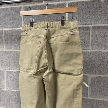 1990s Y2K Mossimo Tan Canvas Cargo Pants