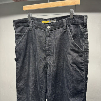 1990s Levi's Silvertab Black 3M Baggy Corduroy Pants
