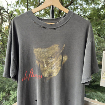 1998 Deftones Around The Fur Thrashed Band Tee