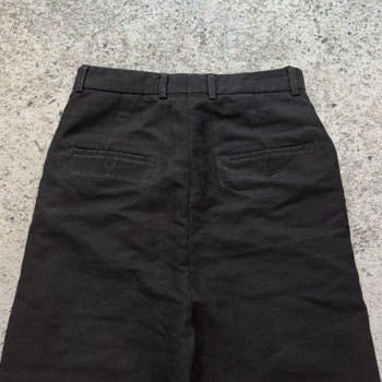 Rick Owens Runway FW19 Larry Moleskin Suede Patch Pants