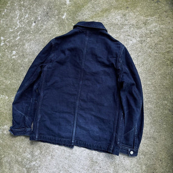 SNOW PEAK INDIGO DENIM OKAYAMA OX WORK JACKET CHORE COAT