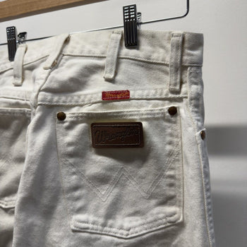 1980s Wrangler White Denim Jeans Women's