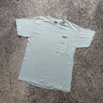 Camiseta de bolsillo de Fórmula 1 descolorida de los años 80