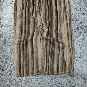 Our Legacy Vast Cut Wide Leg Striped Corduroy Pants