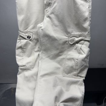 1990s Y2K Thrashed Levi's L2 Baggy Wide Cargo Pants
