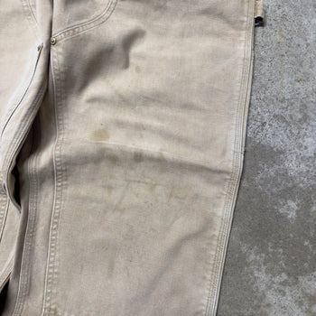 1990s CARHARTT TAN DOUBLE KNEE CARPENTER PANTS