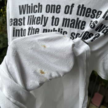1990s Guns God Drugs Public Schools Tee