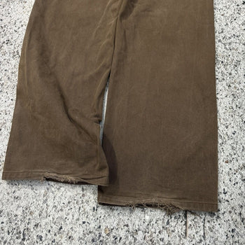 Lemaire High Waisted Wide Leg Curved Pants