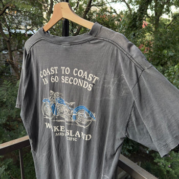 1990s Thrashed Faded Single Stitch Biker Tee