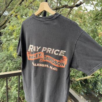 2000s Harley Davidson Faded Pocket Tee