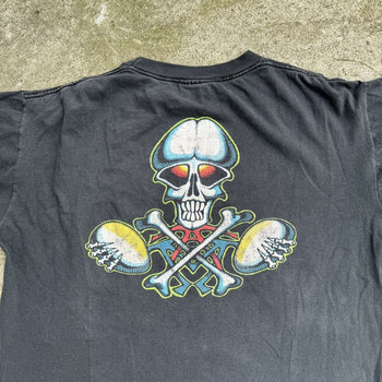 1990s GRATEFUL DEAD FADED SKULL TEE