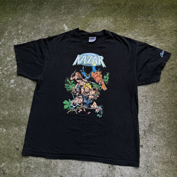 1990s MARVEL KAZAR GRAPHITTI COMICS TEE