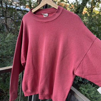1990s Sun Faded Thrashed Distressed Sweatshirt