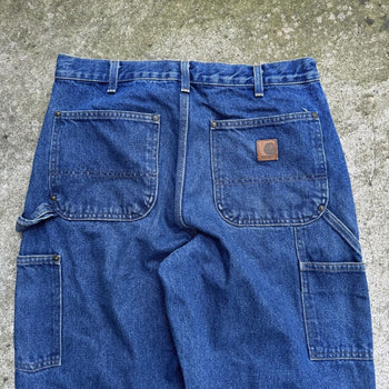 2000S CARHARTT BAGGY DENIM DOUBLE KNEE PANTS JEANS