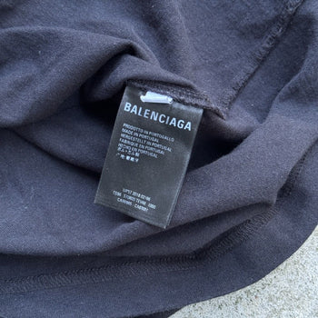 BALENCIAGA BB LOCK LOGO TEE OVERSIZED