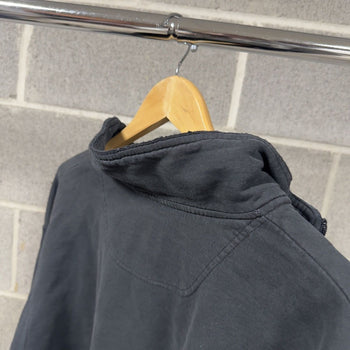 2000s Thrashed Faded Distressed Champion Quarter Zip Sweatshirt