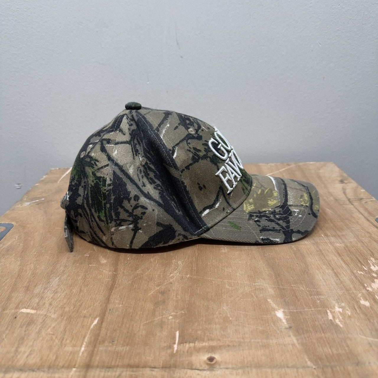 Praying God's Favorite Tree Camo Hat