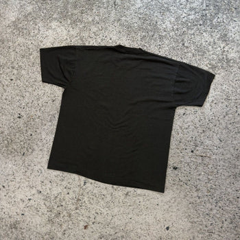 Camiseta negra en blanco de estrellas de cine de los años 90