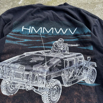 1990s BLACKBIRD MILITARY HMMWV TEE